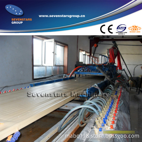 PVC Door Extrusion Line / WPC Door Making Machine / PVC Door Production Line